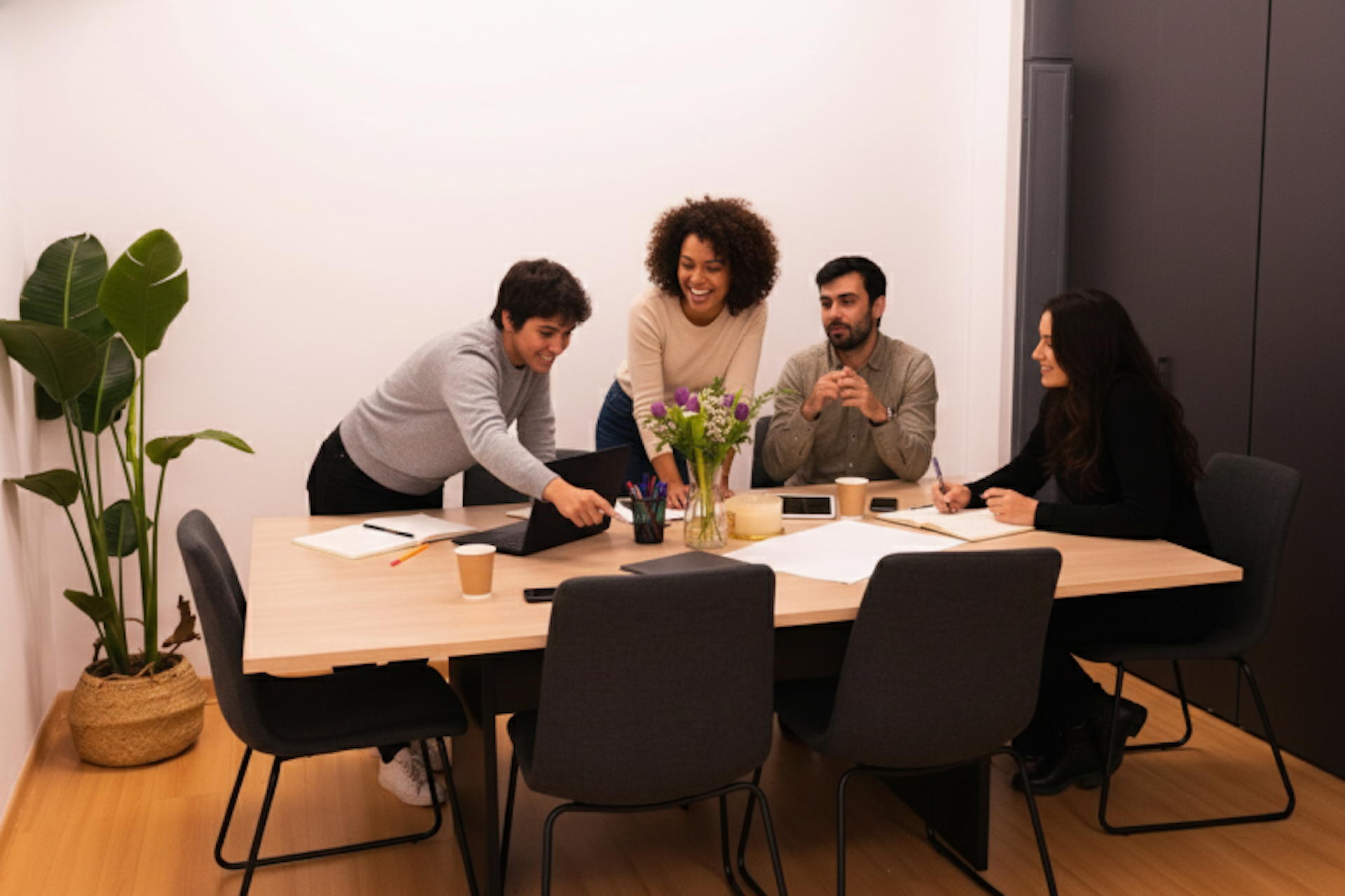Sala de reuniones de Espacio Nodo, Madrid